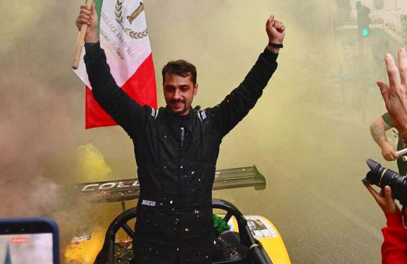 Emanuele Schillace campione italiano con la scuderia campobassana CMS Racing