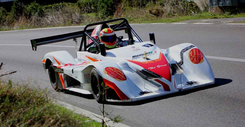Vittoria di Riccardo Cerniglia al 4° Slalom Babbaurra-Caltanissetta