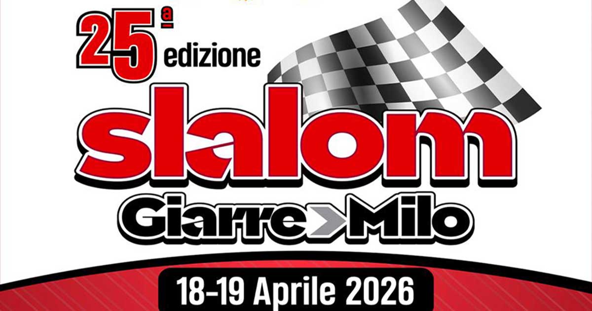 Slalom Giarre–Milo, al via la 25ª edizione: il 18 e 19 aprile torna lo spettacolo dei motori
