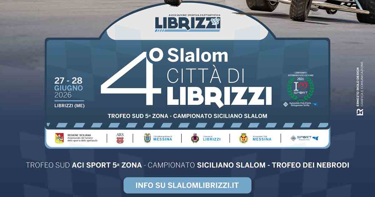 Inizia la settimana del 4° Slalom Città di Librizzi