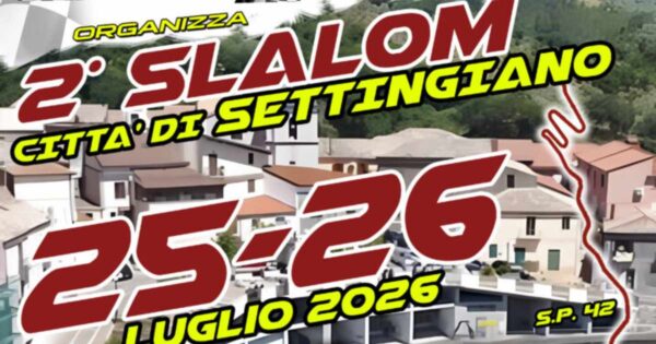 Tutto pronto per lo Slalom di Settingiano
