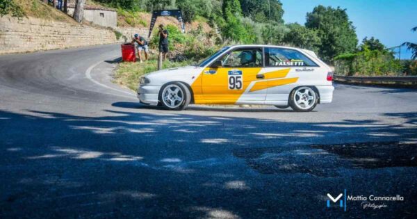 Enrico Falsetti su Opel Astra gr A 2000