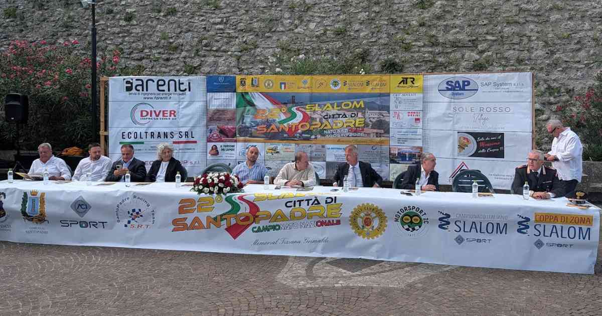 Presentazione Slalom Santopadre 2026