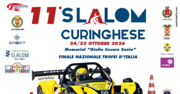 Il 25 ottobre l'11° Slalom Curinghese